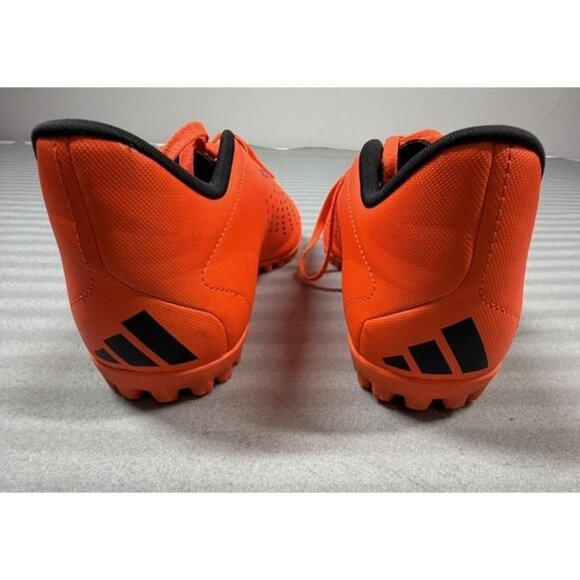 Adidas Predator Accuracy.4 Soccer Shoes Mens Size 9.5 Orange Black Turf TF - Picture 5 of 12